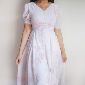SOLD Rachel Parcell Romantic Butterfly Dress